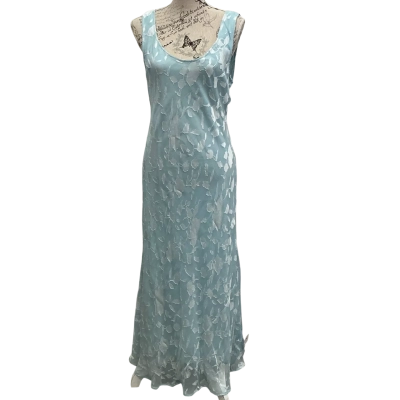 ASOS Womens  Size 14 Maxi Dress Blue / Pattern 