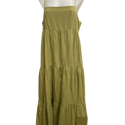 Piper Womens  Size 14 Maxi Dress Green 