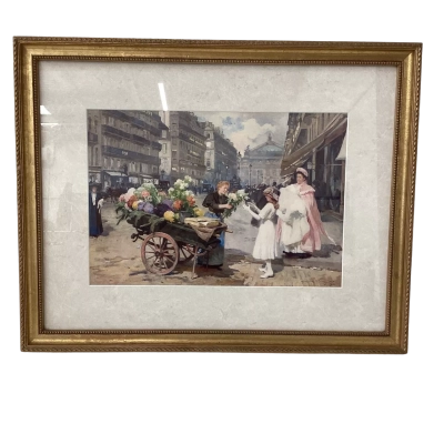 Print by Louis de Schryver 1911