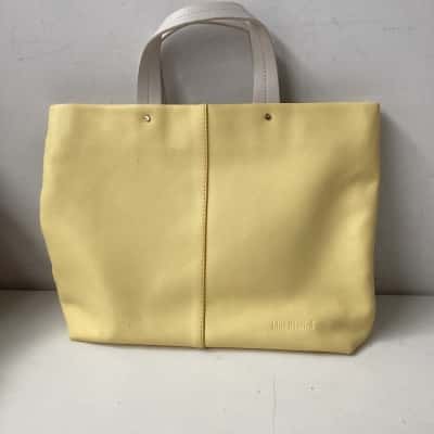Blue Illusion Womens Yellow hand bag