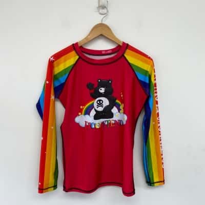 CFBJJ Red Colourful Long SLeeve Top  Size L 