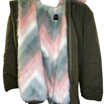 Topnote Womens  Jacket Size L Green / Multicoloured 
