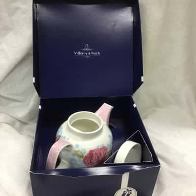 Villeroy & Boch Rose Cottage Teapot & Lid 600 ml/height 13.2 cm Villeroy & Boch Rose Cottage Teapot & Lid 600 ml height 13.2 cm