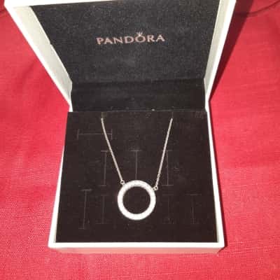 Pandora Circle Of Sparkle Necklace