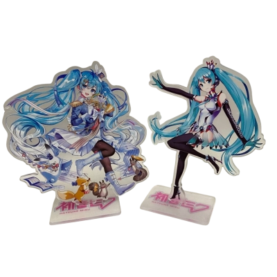 Hatsune Miku Acrylic Figures on Stands