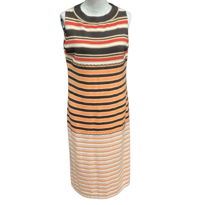 Marni / Uniqlo Womens  Size M Sleeveless Dress  Brown / Orange 