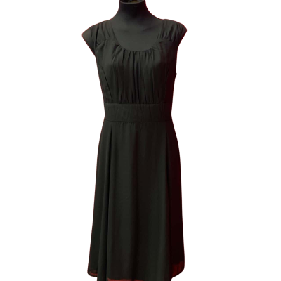 Womens Liz Jordan Black Formal Dress (Fully Lined)