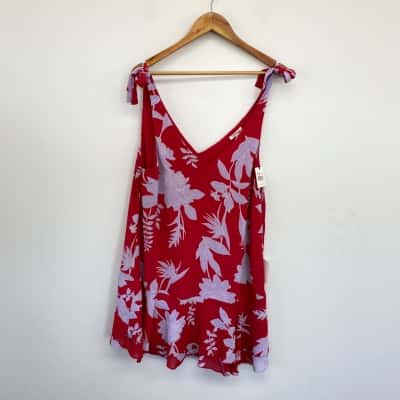 Tussah Exotic Garden Neave Mini Dress Size 14