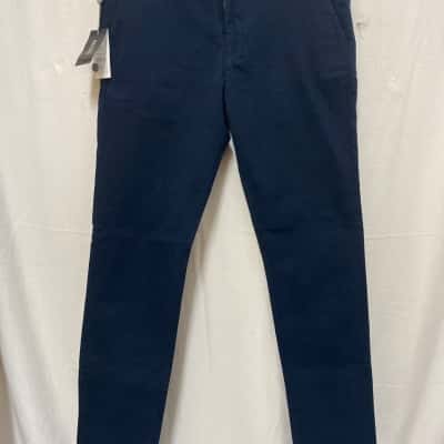 Oxford Mens Straight Leg Pants Blue 