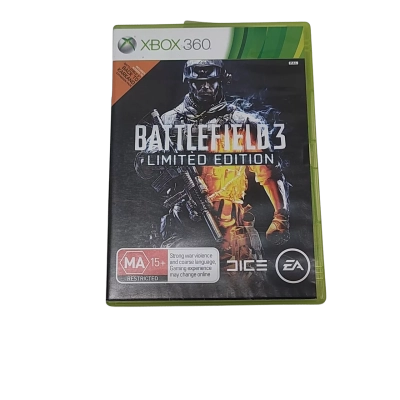 XBOX 360- Game - Battlefield 3 Limited Edition 