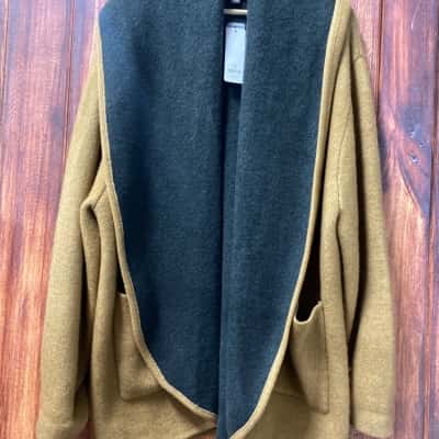 Sussan Size XL Brown / Grey open jacket new 