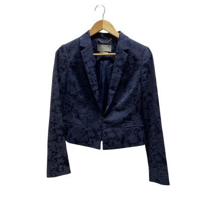 Jigsaw Womens  Size 10 Navy Blue Blazer