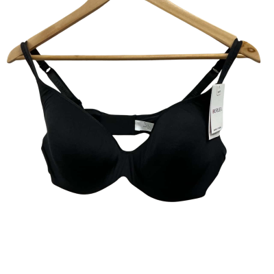 Berlei black nylon bra, Size 16DD  