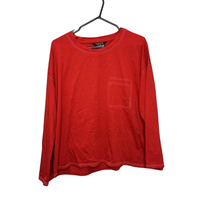 Marco Polo Womens  Size S Long Sleeve Top Red 