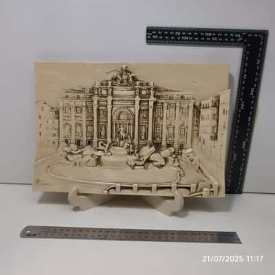 Trevi Fountain Artwork