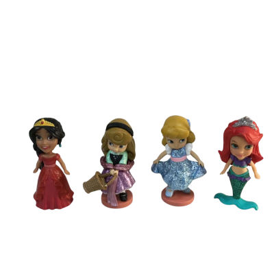 Disney Mini Doll Figurines as pictured