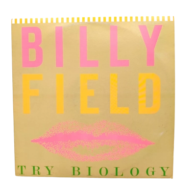 12" Vinyl Record Released 1982 - Billy Field – Try Biology - Genre: Jazz, Pop Style: Swing, Vocal, Big Band. Outer, Inner Sleeves & LP Are Near Perfect.