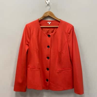 Heine Womens  Size 46 / L - XL Blazer Orange 