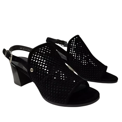 Stuart Weitzman Womens  Size 36.5 Block Heels Black  