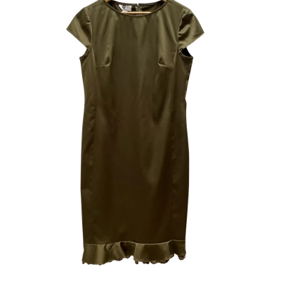 George Gross  Womens Size 14 Olive Green Dress