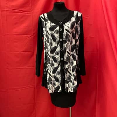 Womens Kathleen Berney Top Size L