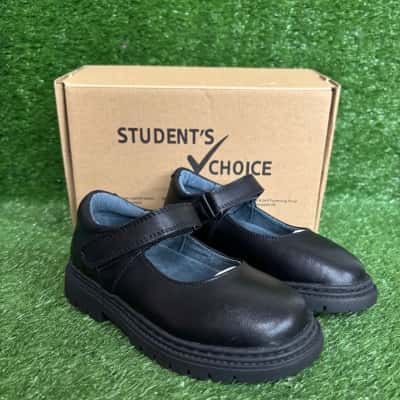 Students Choice Black School Shoes Size Childrens 9