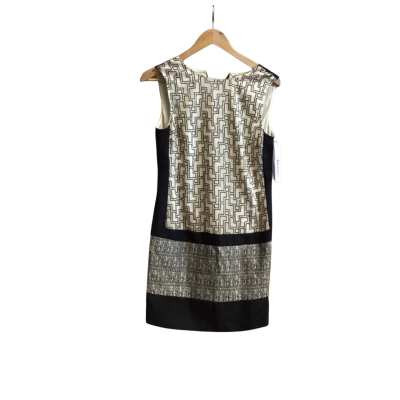 DKNY Womens  Size 0 Black  / Grey / Off White Dress