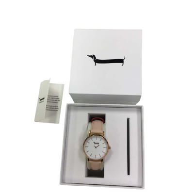 Doxie Watches Mini Penelope Watch With Leather Peach Strap - Brand New In Box - RRP$189