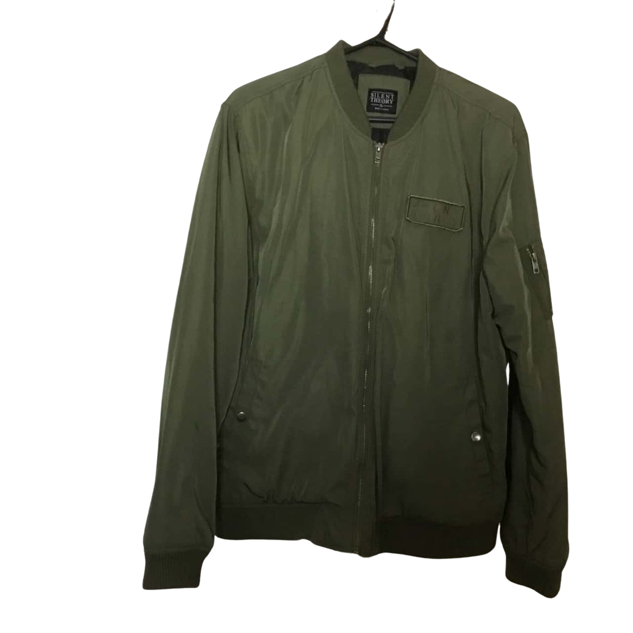 Silent Theory Khaki Jacket Size XL