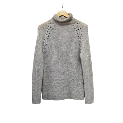 Witchery Womens  Size XXS Mohair-blend Roll Neck Jumper Grey 