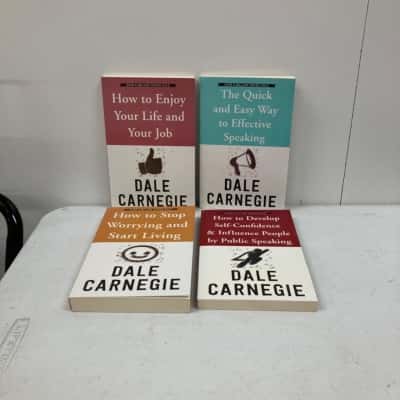 Dale Carnegie Self Help Books x4