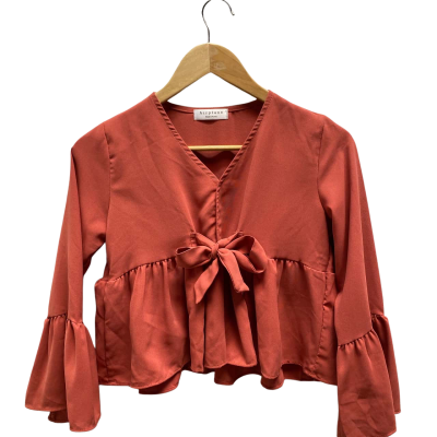 Airplane Womens  Size S Rust Top