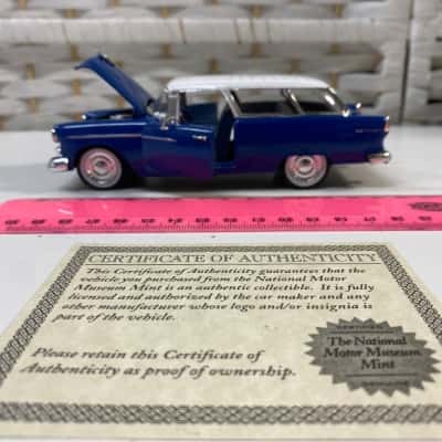 Arko Products 1955 Chevy Nomad Car Die Cast Model Item No.:35520 New In Box Mint