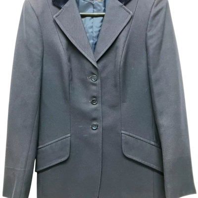  John McDougall Horse Riding  Competitive Jacket Size 14 Blue 