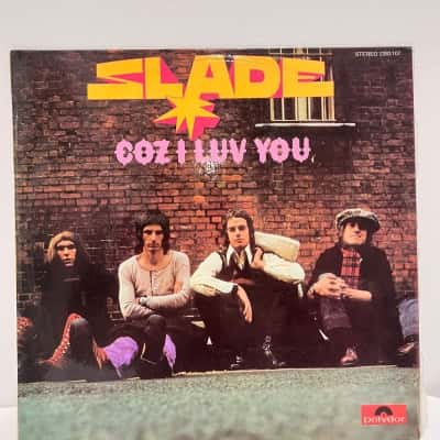 SLADE - 'Coz I Luv You' 12" Vinyl LP Record 1972