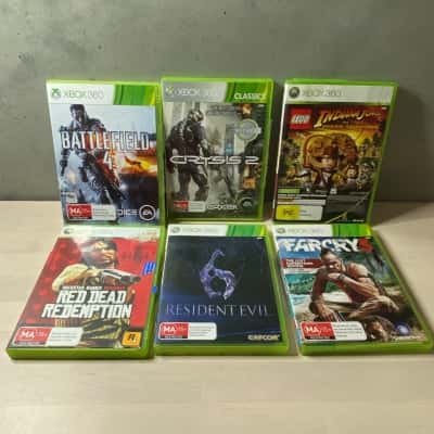 6x Xbox 360 Games Bundle