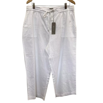 Susan Womens  Size 16 Wide Leg Pants White 