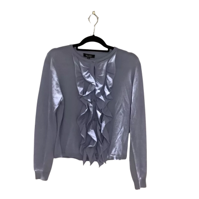 BNWT Milan’s Womens Size M Sky Blue Wool/Silk Cardigan Made in Italy RRP $189.00