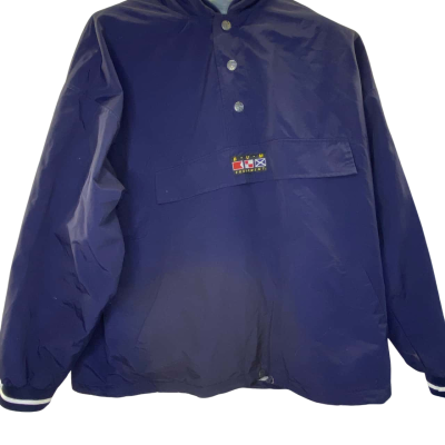  Mens Jacket Size XL Navy Blue 