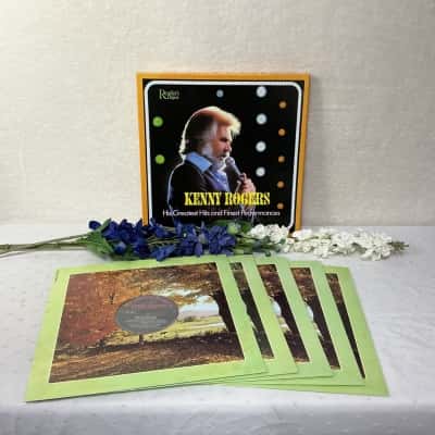 Vintage Reader's Digest Kenny Rogers His Greatest Hits And Finest Performances Box Set 