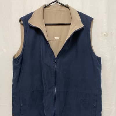  Mens Navy Vest
