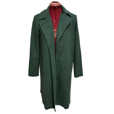 Zara Womens  Size XS Open Jacket Green 