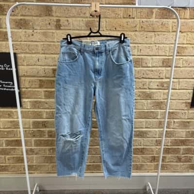 Cotton On Womens straight crop jeans Size 30 