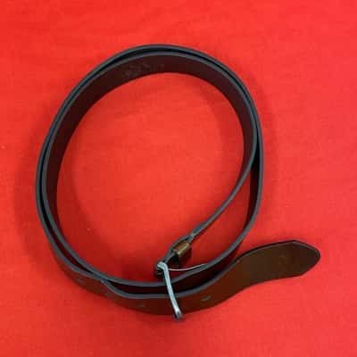  Unisex 128cm Brown Leather Belt