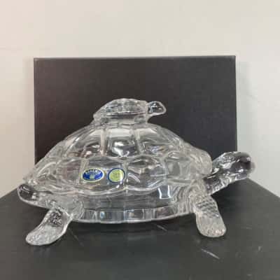 Bohemia Crystal Turtle Box 26.5cm
