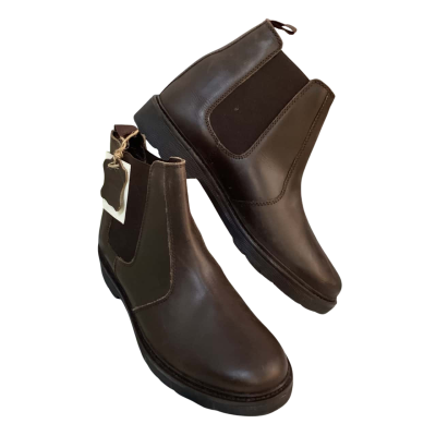 Heritage Mens  Size 10 Leather Boots Brown BNWT