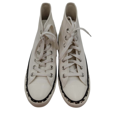 Converse Unisex Size 8 Sneakers Animal print / Cream 