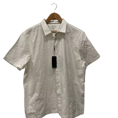 Blaq Mens  Size XXL Short Sleeve Shirt Off White 