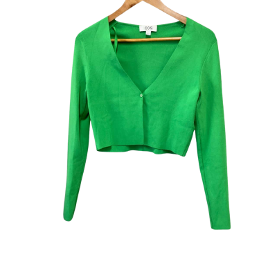 COS Womens  Size M Cardigan Green 
