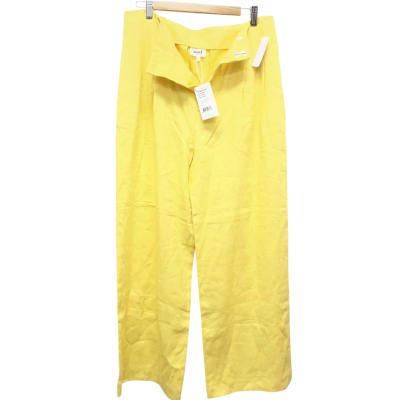 Seed Heritage Womens  Size 12 Casual Pants Yellow 